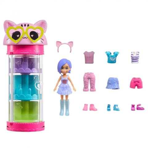 Figurka Polly Pocket karuzelka stylu Mattel (HKW04) Figurka Polly Pocket karuzelka stylu Mattel (HKW04)