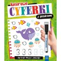 Książeczka edukacyjna Aksjomat Kolorowe cyferki z pisakiem. Piszę i zmazuję od 5 lat Książeczka edukacyjna Aksjomat Kolorowe cyferki z pisakiem. Piszę i zmazuję od 5 lat