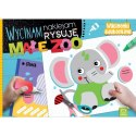 Książeczka edukacyjna Aksjomat Wycinam, naklejam, rysuję. Małe zoo. Wycinanki edukacyjne Książeczka edukacyjna Aksjomat Wycinam, naklejam, rysuję. Małe zoo. Wycinanki edukacyjne