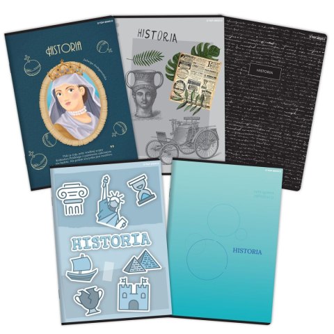 Zeszyt Top 2000 historia mix A5 60k. 70g krata (400168916) Zeszyt Top 2000 historia mix A5 60k. 70g krata (400168916)
