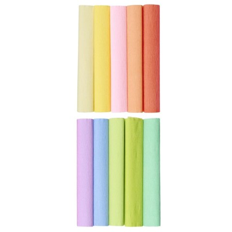 Bibuła marszczona pastel mix 200mm x 250mm TOP-2000 (400153933)