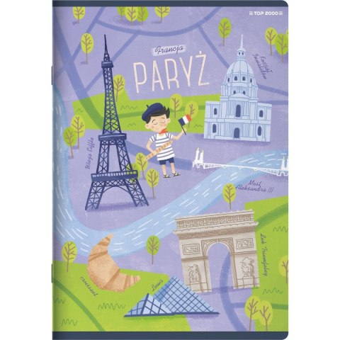 Zeszyt Top 2000 CITIES OF THE WORLD A5 16k. 70g krata (400157888) Zeszyt Top 2000 CITIES OF THE WORLD A5 16k. 70g krata (400157888)