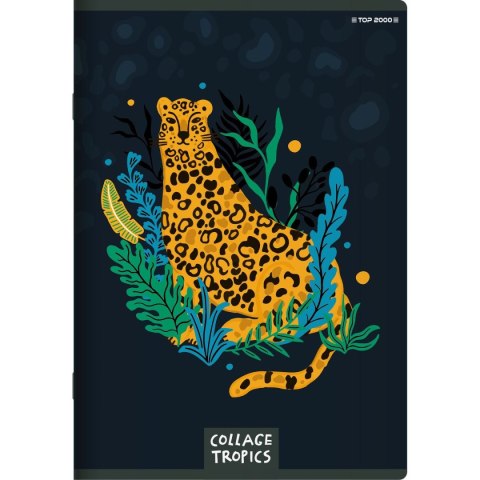Zeszyt Top 2000 COLLAGE TROPICS A5 96k. 70g linia (400157940) Zeszyt Top 2000 COLLAGE TROPICS A5 96k. 70g linia (400157940)
