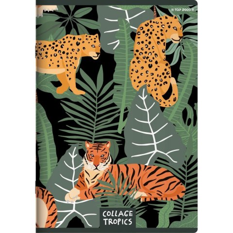 Zeszyt Top 2000 COLLAGE TROPICS A5 60k. 70g linia (400157928) Zeszyt Top 2000 COLLAGE TROPICS A5 60k. 70g linia (400157928)