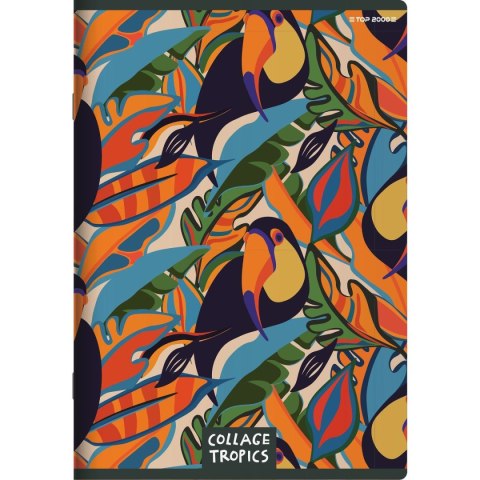Zeszyt Top 2000 COLLAGE TROPICS A5 60k. 70g linia (400157928) Zeszyt Top 2000 COLLAGE TROPICS A5 60k. 70g linia (400157928)
