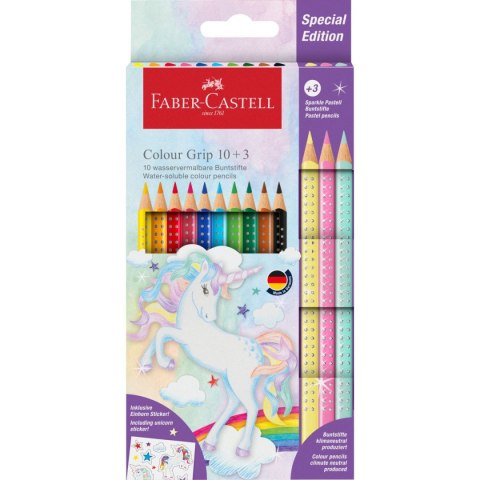 Kredki ołówkowe Faber Castell Unicorn 10+3 kol. (201542 FC) Kredki ołówkowe Faber Castell Unicorn 10+3 kol. (201542 FC)