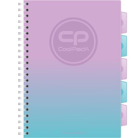 Kołozeszyt (kołobrulion) Patio CoolPack gradient A4 200k. krata (03036CP) Kołozeszyt (kołobrulion) Patio CoolPack gradient A4 200k. krata (03036CP)