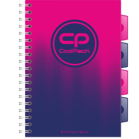 Kołozeszyt (kołobrulion) Patio CoolPack gradient B5 200k. krata (04774CP) Kołozeszyt (kołobrulion) Patio CoolPack gradient B5 200k. krata (04774CP)