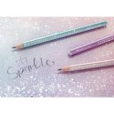 Ołówek Faber Castell Jumbo Sparkle metallic fioletowy B (111663 FC) Ołówek Faber Castell Jumbo Sparkle metallic fioletowy B (111663 FC)