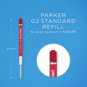 Wkład do długopisu Parker ECO czerwony Mmm (2166545) Wkład do długopisu Parker ECO czerwony Mmm (2166545)