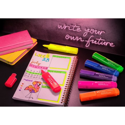 Zakreślacz Faber Castell Super Neon 8 kol. mix 1,0-5,0mm (254601 FC) Zakreślacz Faber Castell Super Neon 8 kol. mix 1,0-5,0mm (254601 FC)