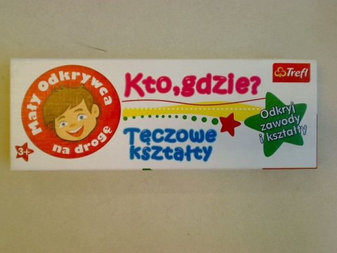 Gra edukacyjna Trefl Mały Odkrywca Tęczowe kształty (01240) Gra edukacyjna Trefl Mały Odkrywca Tęczowe kształty (01240)