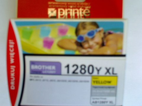 Tusz (cartridge) alternatywny Printe brother 1280 yellow Tusz (cartridge) alternatywny Printe brother 1280 yellow