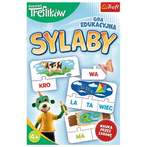 Gra edukacyjna Trefl Rodzina Treflików Sylaby Sylaby (02258) Gra edukacyjna Trefl Rodzina Treflików Sylaby Sylaby (02258)