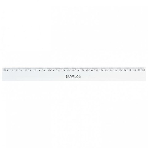 Linijka plastikowa Starpak 30cm (472867) Linijka plastikowa Starpak 30cm (472867)
