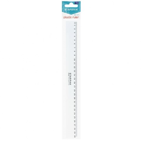 Linijka plastikowa Starpak 30cm (472867) Linijka plastikowa Starpak 30cm (472867)