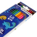 Kredki ołówkowe Dino 12 kol. Starpak (512000) Kredki ołówkowe Dino 12 kol. Starpak (512000)