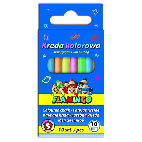 Kreda Flamingo kolor: mix 10 szt (5801C10) Kreda Flamingo kolor: mix 10 szt (5801C10)