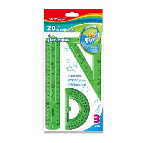 Komplet geometryczny elastyczny 3 el. Keyroad (KR971698) Komplet geometryczny elastyczny 3 el. Keyroad (KR971698)