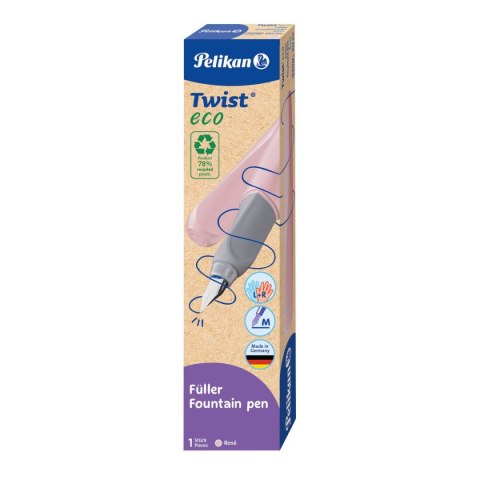 Pióro wieczne Pelikan Twist 822213 Eco róż (400195746) Pióro wieczne Pelikan Twist 822213 Eco róż (400195746)