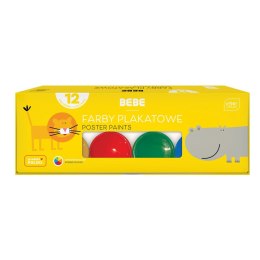 Farby plakatowe Noster BB KIDS 12kolx20ml kolor: mix 20ml 12 kolor. (5902277334145)