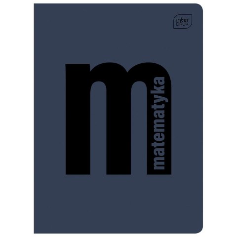 Zeszyt tematyczny Interdruk Matematyka A5 60k. 70g krata Zeszyt tematyczny Interdruk Matematyka A5 60k. 70g krata