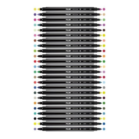 Flamaster Milan bicolor 24 szt 48 kol. (06121024) Flamaster Milan bicolor 24 szt 48 kol. (06121024)