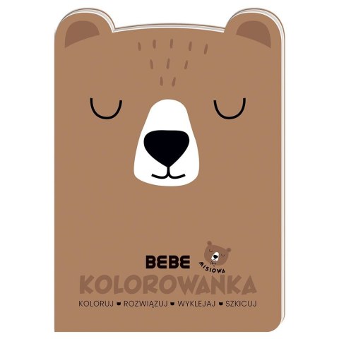 Kolorowanka Bebe FRIENDS MIŚ (5902277328670) Kolorowanka Bebe FRIENDS MIŚ (5902277328670)