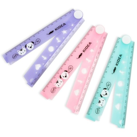 Linijka plastikowa Kidea 30cm (LS30CMSZKA) Linijka plastikowa Kidea 30cm (LS30CMSZKA)