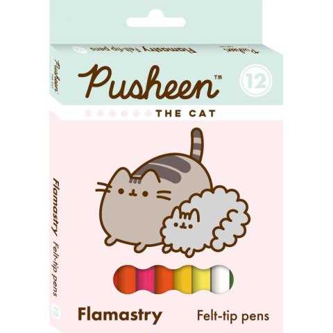 Flamaster Bambino pusheen 12 kol Flamaster Bambino pusheen 12 kol