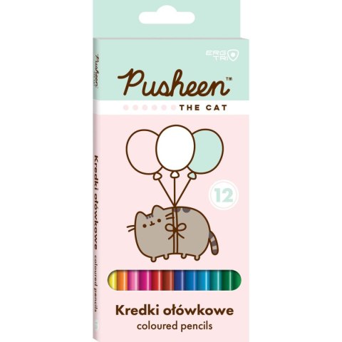 Kredki ołówkowe St.Majewski pusheen 12 kol. Kredki ołówkowe St.Majewski pusheen 12 kol.