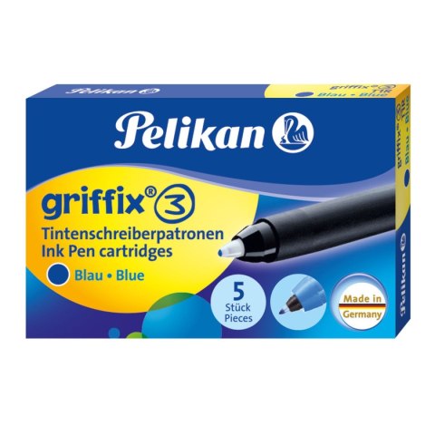 Wkład do pióra kulkowego Pelikan Griffix PN960567 niebieski (300011367) Wkład do pióra kulkowego Pelikan Griffix PN960567 niebieski (300011367)
