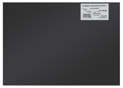 Etykieta samoprzylepna Protos A4 czarny Etykieta samoprzylepna Protos A4 czarny