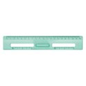 Linijka plastikowa Milan New Look 20cm (357801NL) Linijka plastikowa Milan New Look 20cm (357801NL)