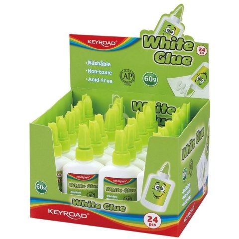 Klej w płynie Keyroad biały 60ml 60g (KR971294) Klej w płynie Keyroad biały 60ml 60g (KR971294)