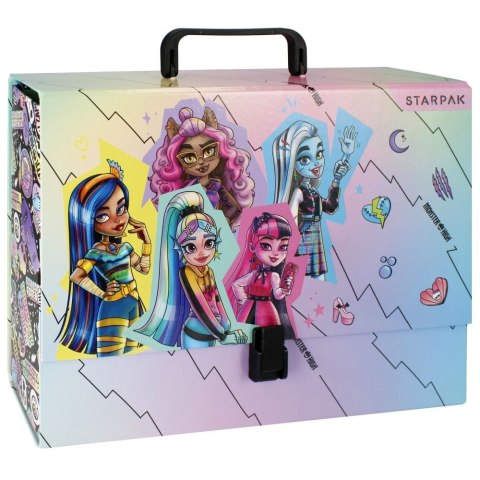 Teczka kartonowa na zatrzask Monster High A4 mix Starpak (514750) Teczka kartonowa na zatrzask Monster High A4 mix Starpak (514750)