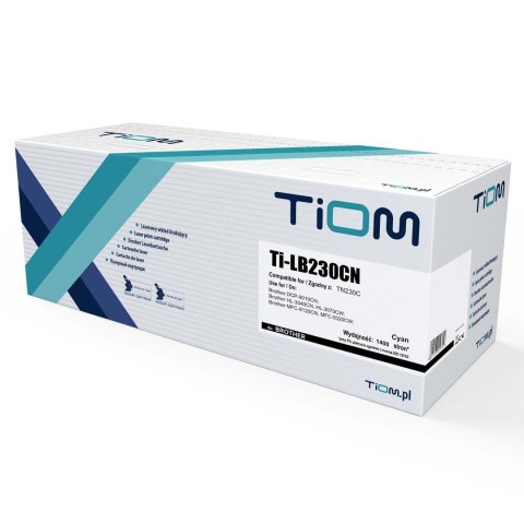 Toner alternatywny Tiom Brother Hl3040 Tn230c cyan (Ti-LB230CN) Toner alternatywny Tiom Brother Hl3040 Tn230c cyan (Ti-LB230CN)