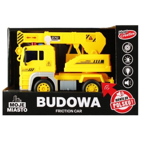 Ciężarówka Mega Creative budowlana mix światło i dźwięk (522134) Ciężarówka Mega Creative budowlana mix światło i dźwięk (522134)