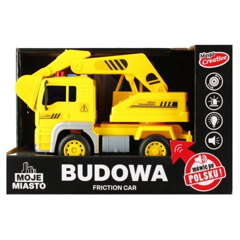 Ciężarówka Mega Creative budowlana mix światło i dźwięk (522134) Ciężarówka Mega Creative budowlana mix światło i dźwięk (522134)