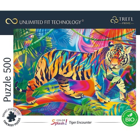 Puzzle UFT Tiger Encounter 500 el. Trefl (37453)