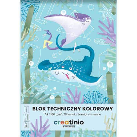 Blok techniczny Creatinio A4 mix 10k Top 2000 (400176669) Blok techniczny Creatinio A4 mix 10k Top 2000 (400176669)