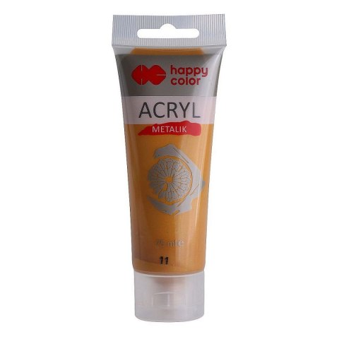 Farba akrylowa Happy Color kolor: złoty 75ml (HA 7370 0075-11)