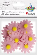Ozdoba filcowa Titanum Craft-Fun Series kwiaty samoprzylepne (7534D) Ozdoba filcowa Titanum Craft-Fun Series kwiaty samoprzylepne (7534D)