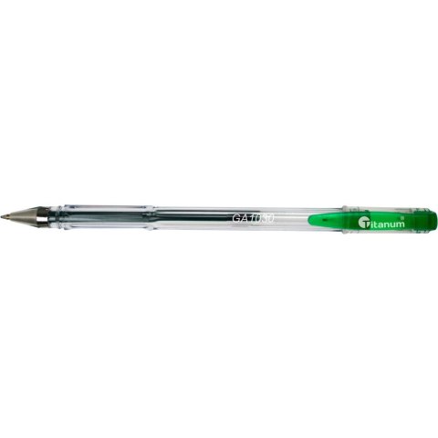 Długopis GA1030 Titanum zielony 0,7mm (GA1030) Długopis GA1030 Titanum zielony 0,7mm (GA1030)