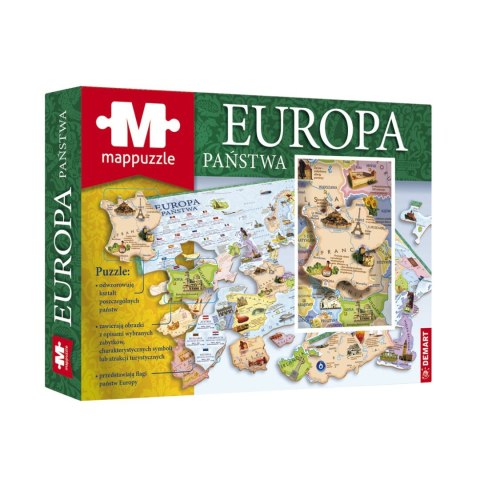 Puzzle Europa państwa Demart Puzzle Europa państwa Demart