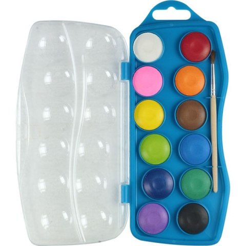 Farby akwarelowe Fun&Joy 12 kolor. (FJ-12K25KAS) Farby akwarelowe Fun&Joy 12 kolor. (FJ-12K25KAS)