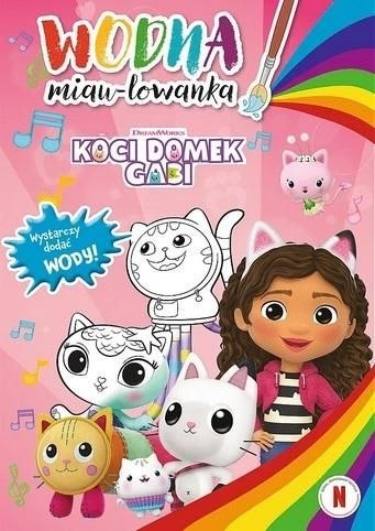 Kolorowanka Bemag Koci domek Gabi Wodna miau-lowanka Kolorowanka Bemag Koci domek Gabi Wodna miau-lowanka