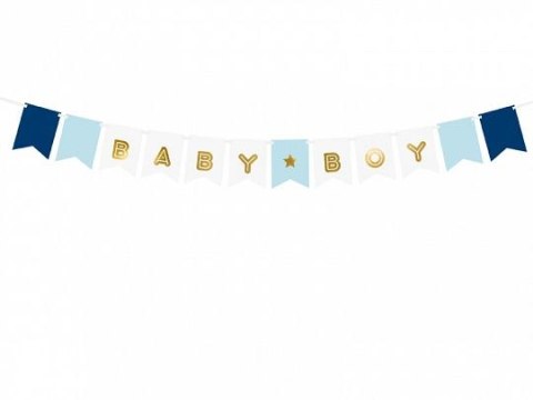 Baner Partydeco Baby Boy, mix, 15 x 160 cm (GRL61) Baner Partydeco Baby Boy, mix, 15 x 160 cm (GRL61)