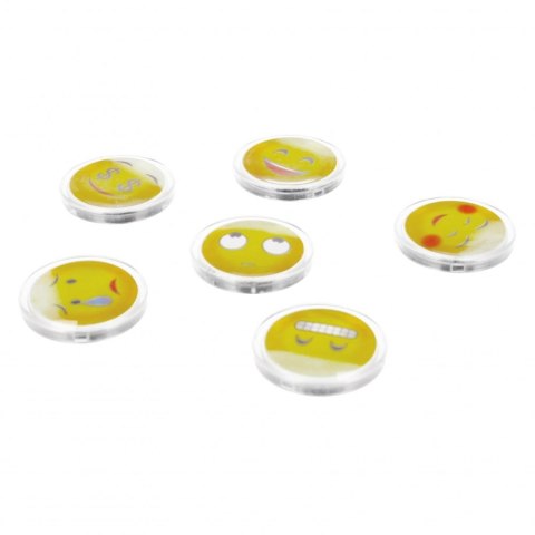 Magnes żółty Starpak (528365) 6 sztuk