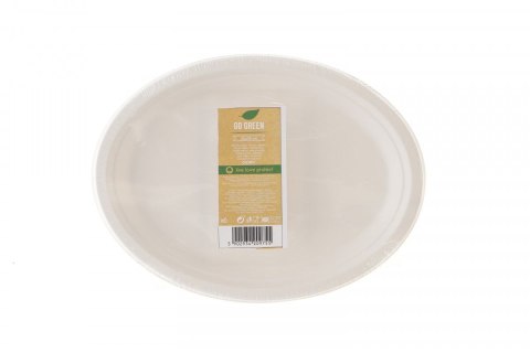 Talerz jednorazowy Arpex trzcina cukrowa owal 26x19cm papier 6 szt (KG9755) Talerz jednorazowy Arpex trzcina cukrowa owal 26x19cm papier 6 szt (KG9755)